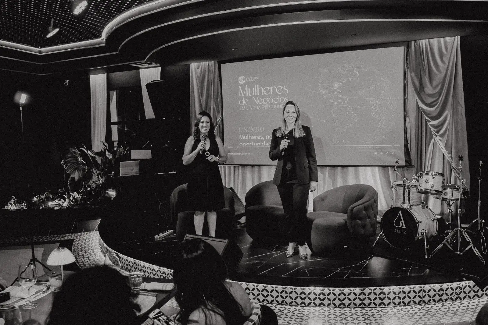 Vera Moreno no encontro do Clube Mulheres de Negócios em Língua Portuguesa
