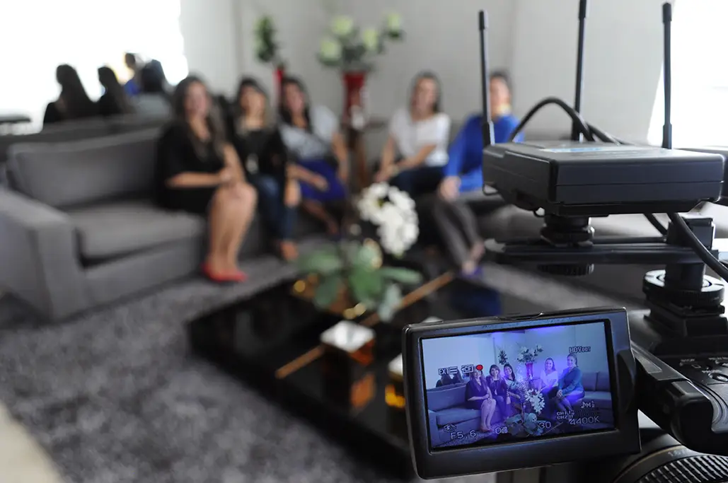 Vera Moreno no projeto Marias na TV — comunicadora estratégica e jornalista digital