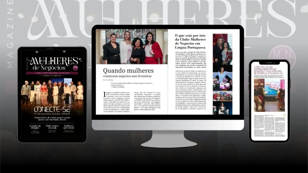 mulheres de negócios magazine comunicação estratégica digital
